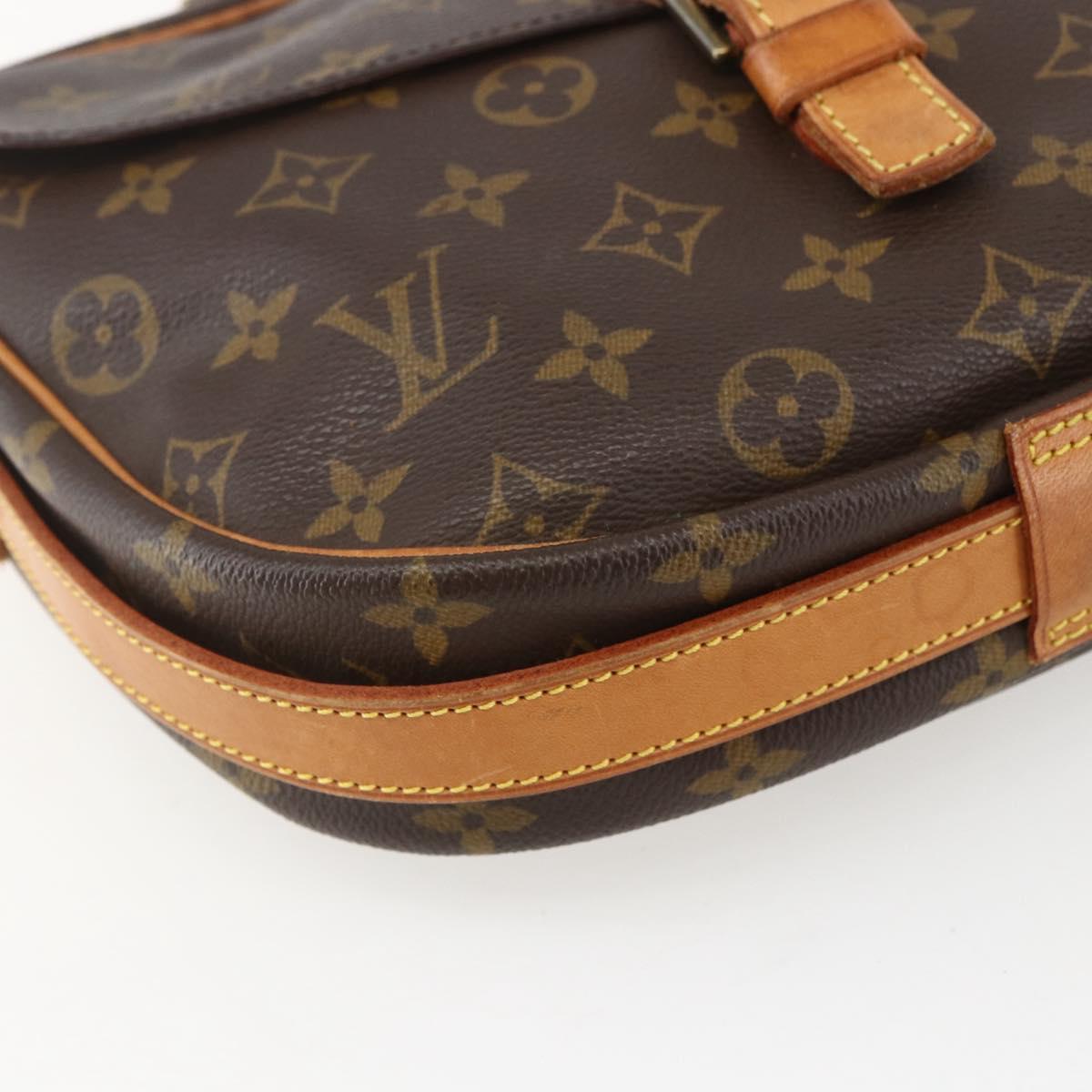 LOUIS VUITTON Monogram Jeune Fille GM Shoulder Bag M51225 LV Auth ka665A