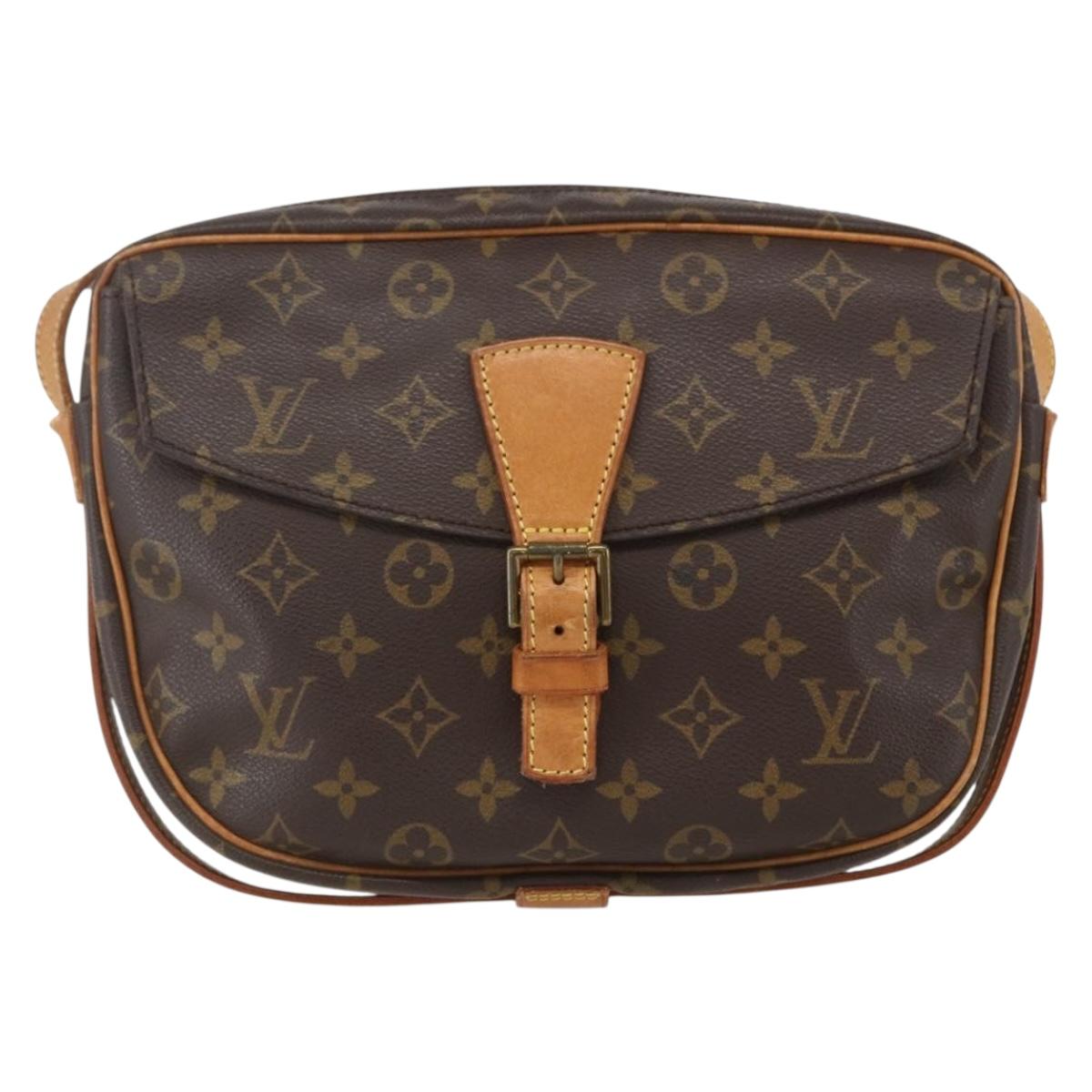 LOUIS VUITTON Monogram Jeune Fille GM Shoulder Bag M51225 LV Auth ka665