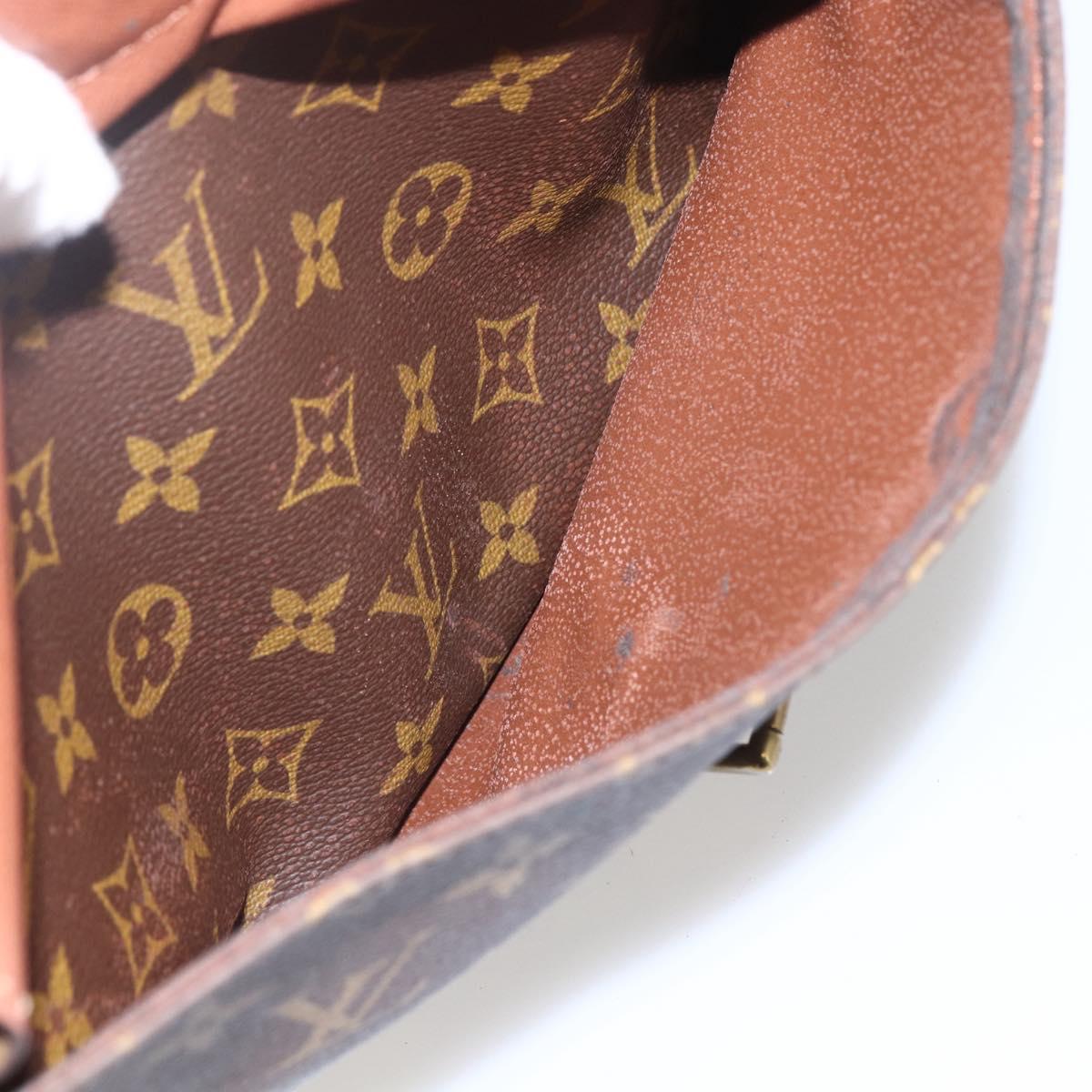LOUIS VUITTON Monogram Jeune Fille GM Shoulder Bag M51225 LV Auth ka665A