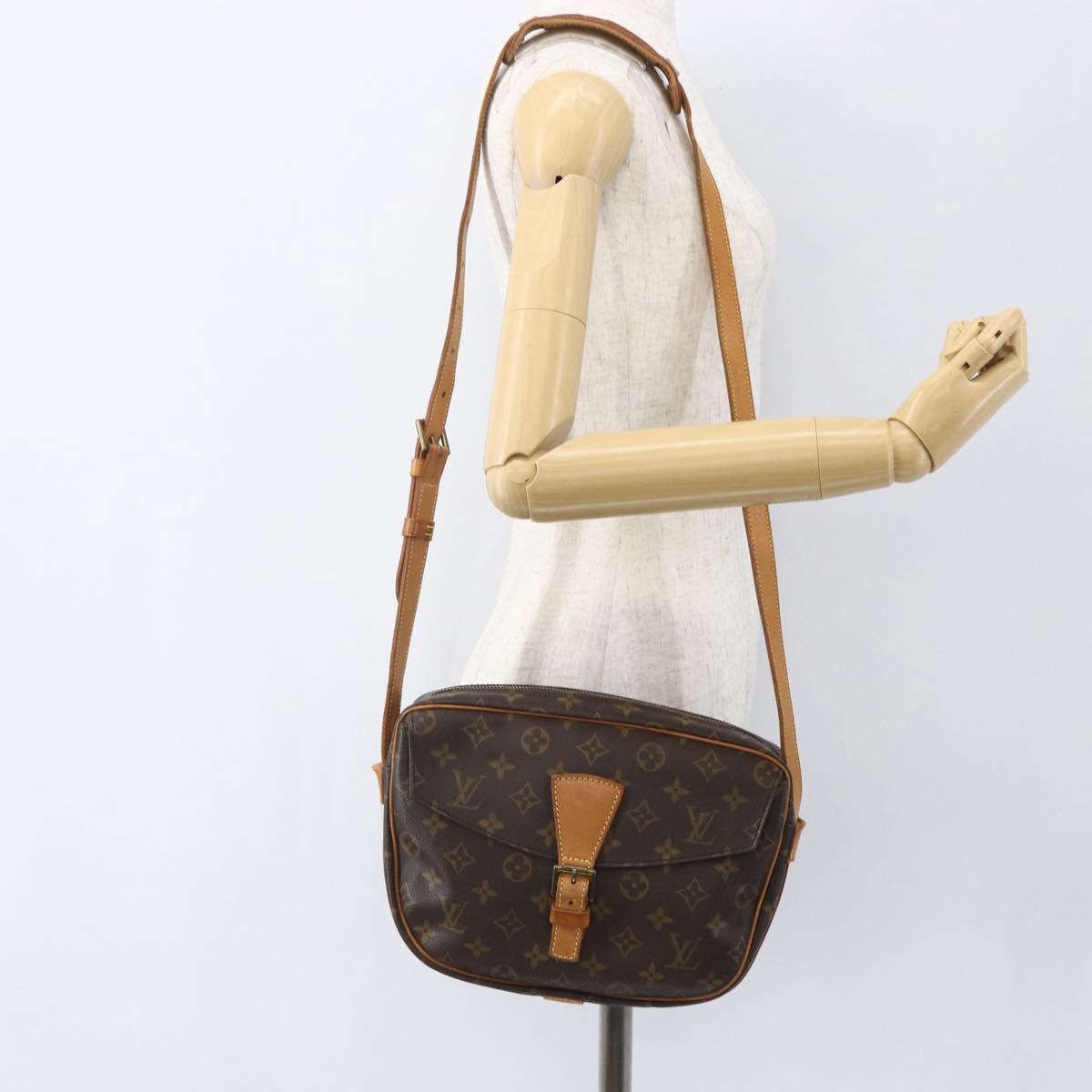 LOUIS VUITTON Monogram Jeune Fille GM Shoulder Bag M51225 LV Auth ka665A