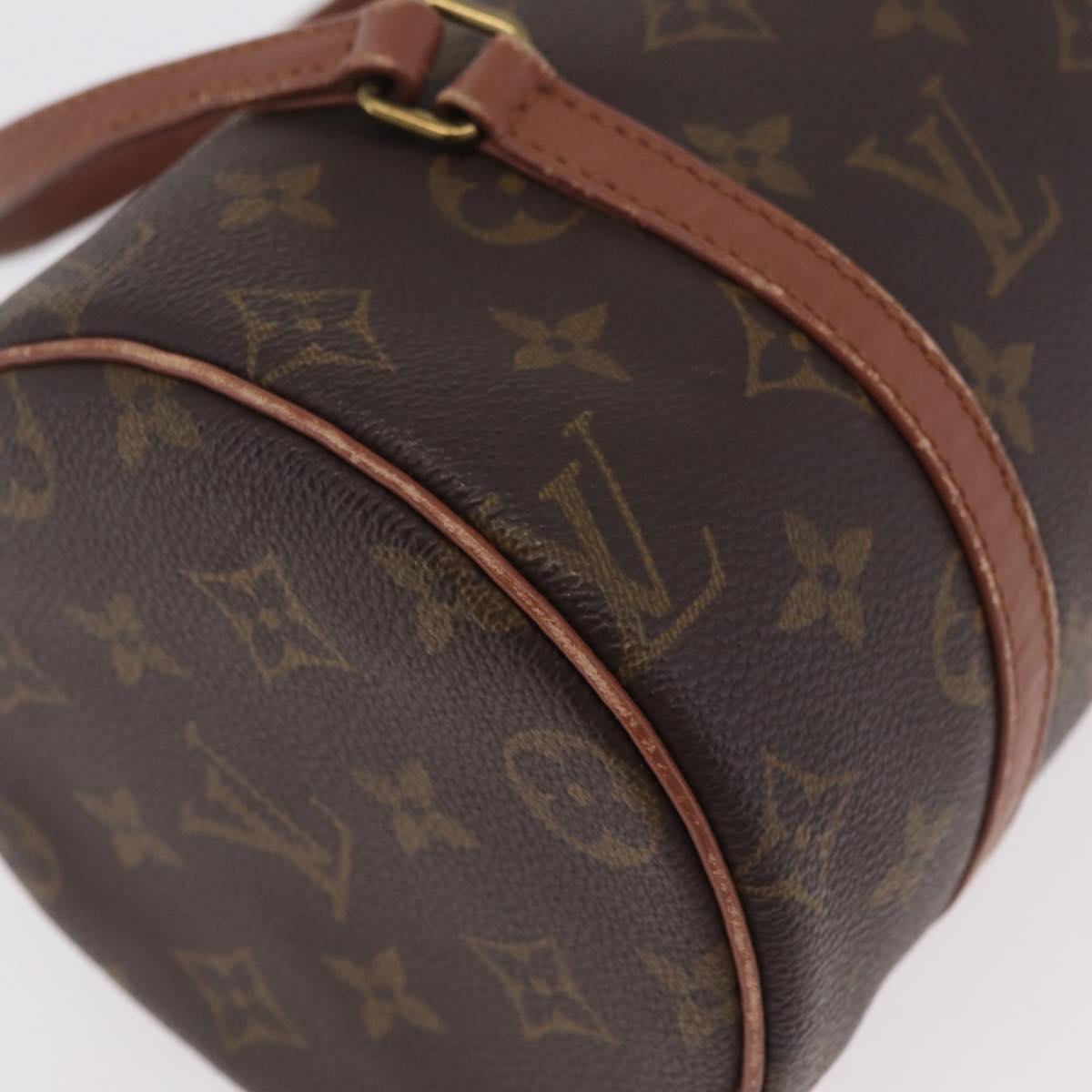 LOUIS VUITTON Monogram Papillon 26 Hand Bag M51386 LV Auth ka6659