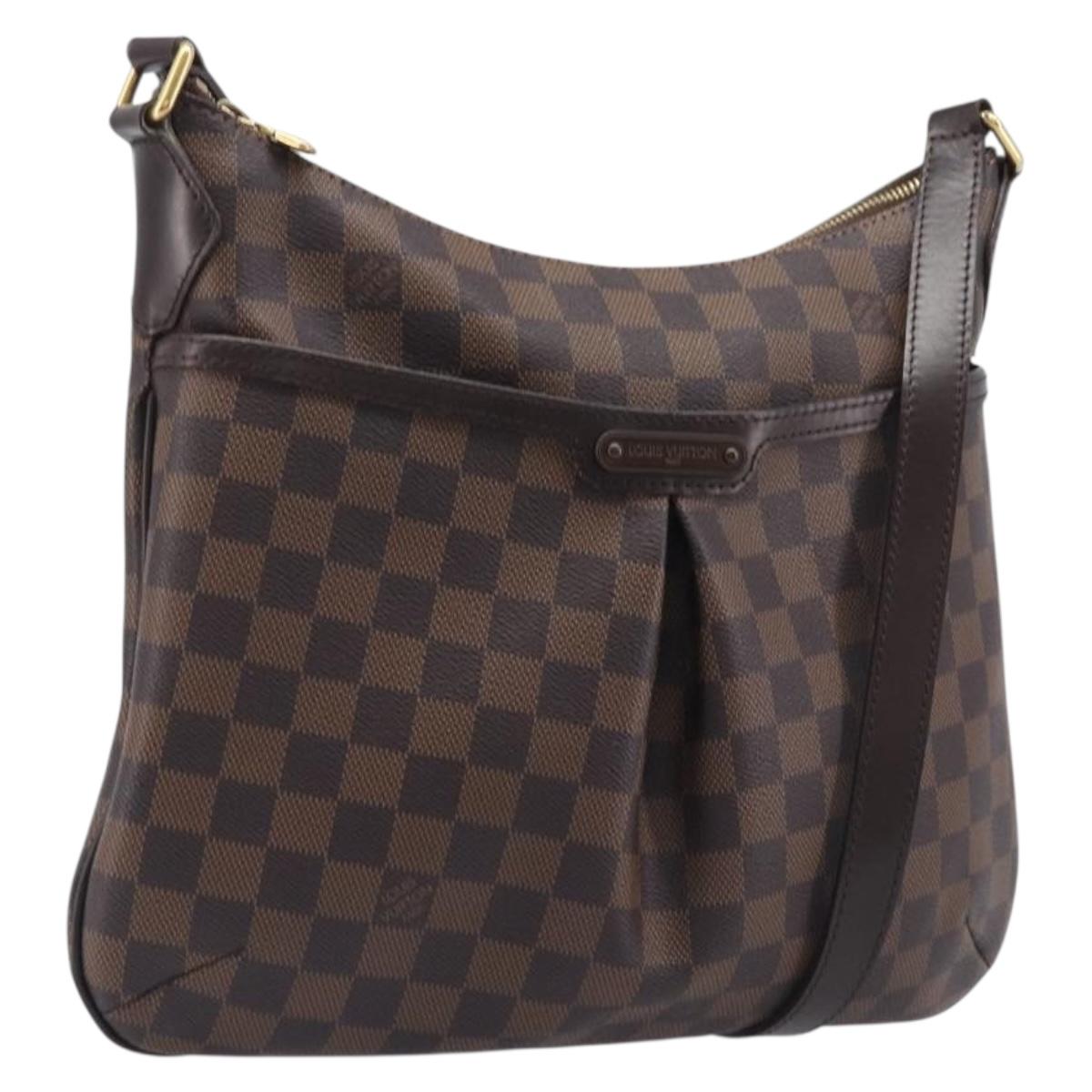 LOUIS VUITTON Damier Ebene Bloomsbury PM Shoulder Bag N42251 LV Auth ka6669A