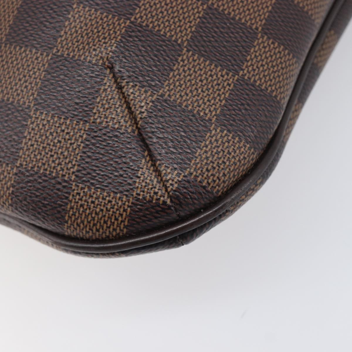LOUIS VUITTON Damier Ebene Bloomsbury PM Shoulder Bag N42251 LV Auth ka6669A