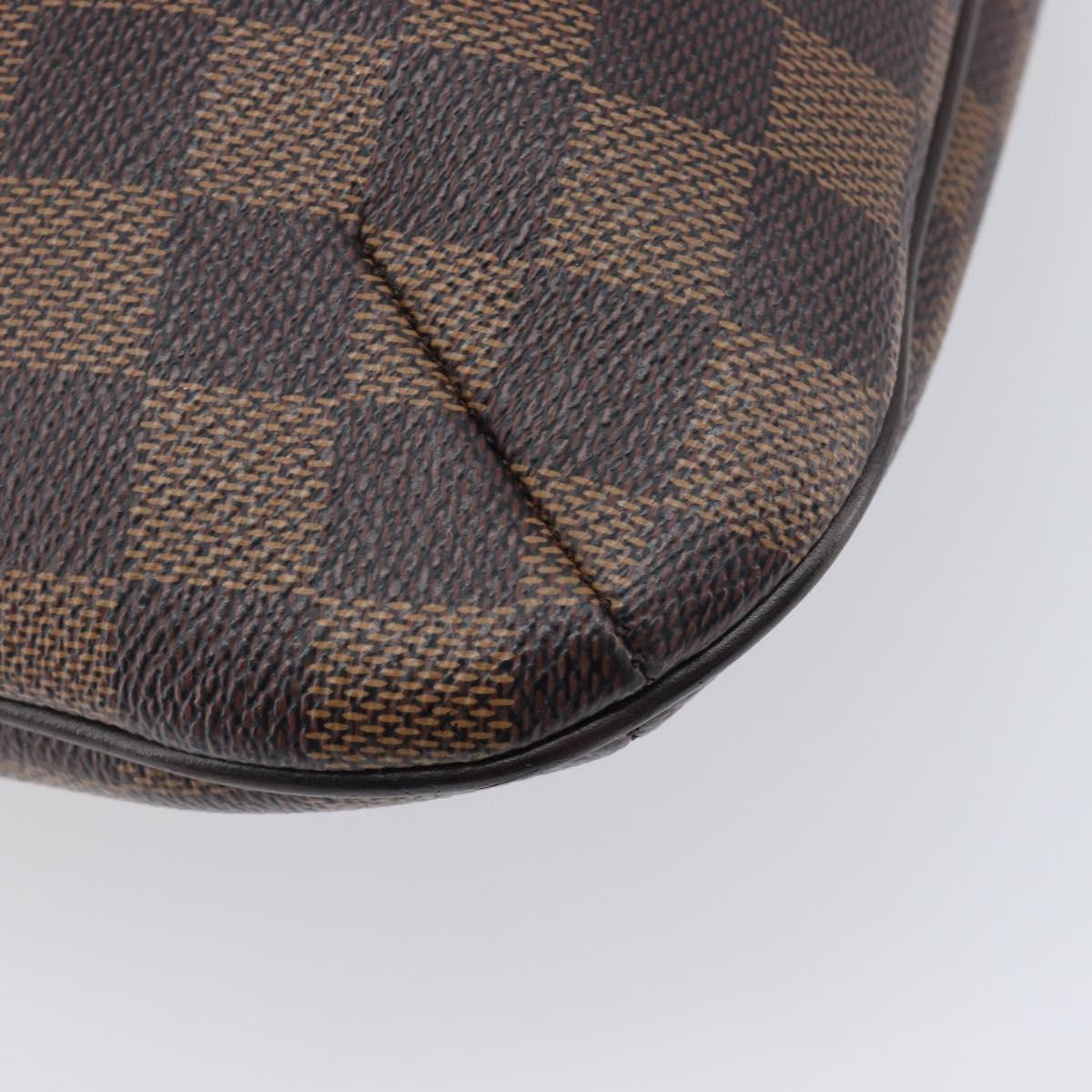 LOUIS VUITTON Damier Ebene Bloomsbury PM Shoulder Bag N42251 LV Auth ka6669A