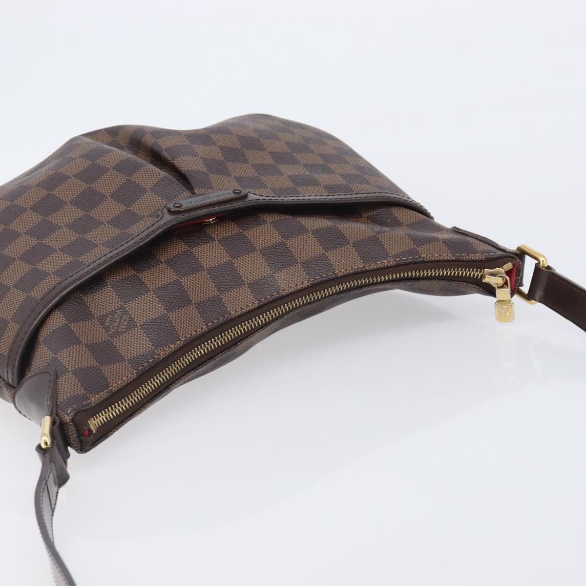 LOUIS VUITTON Damier Ebene Bloomsbury PM Shoulder Bag N42251 LV Auth ka6669A