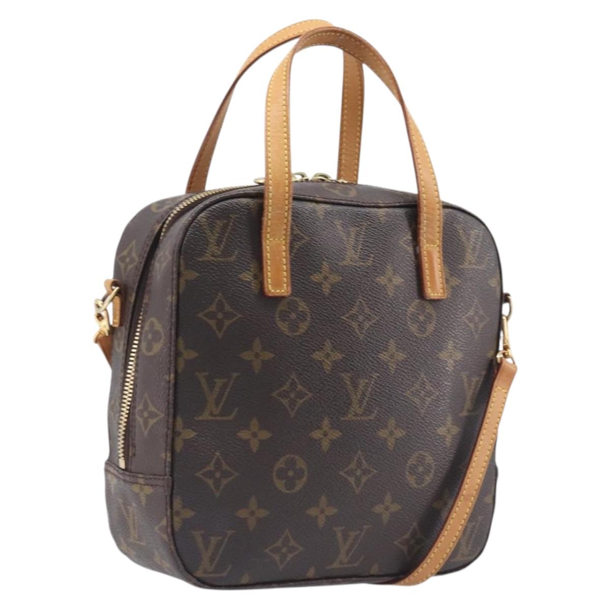 LOUIS VUITTON Monogram Spontini Hand Bag M47500 LV Auth ka6677A