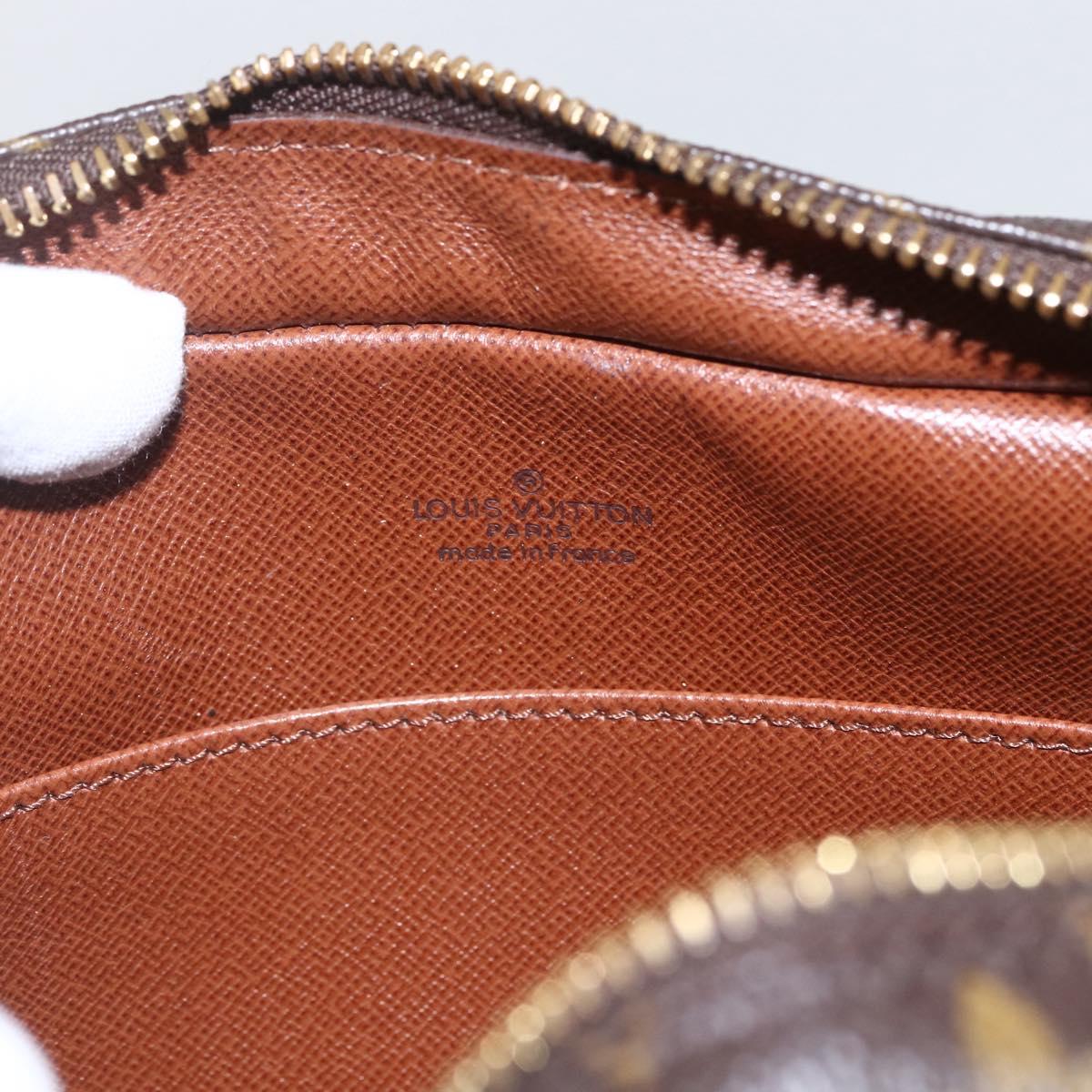 LOUIS VUITTON Monogram Compiegne 23 Clutch Bag M51847 LV Auth ka668