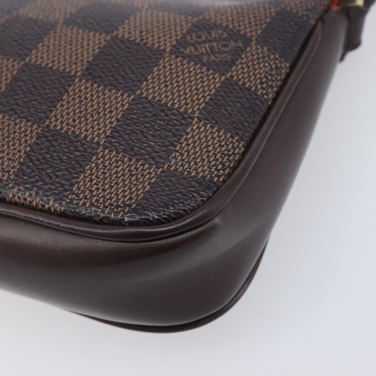 LOUIS VUITTON Damier Ebene Pochette Accessoires Pouch N41206 LV Auth ka6680