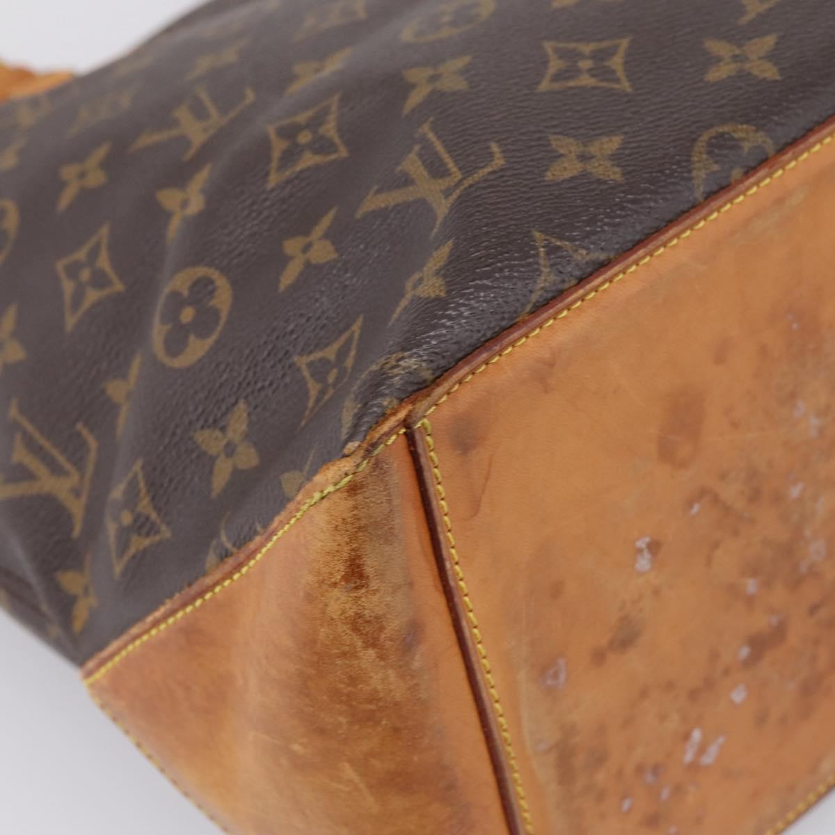 LOUIS VUITTON Monogram Cabas Mezzo Tote Bag M51151 LV Auth ka6685