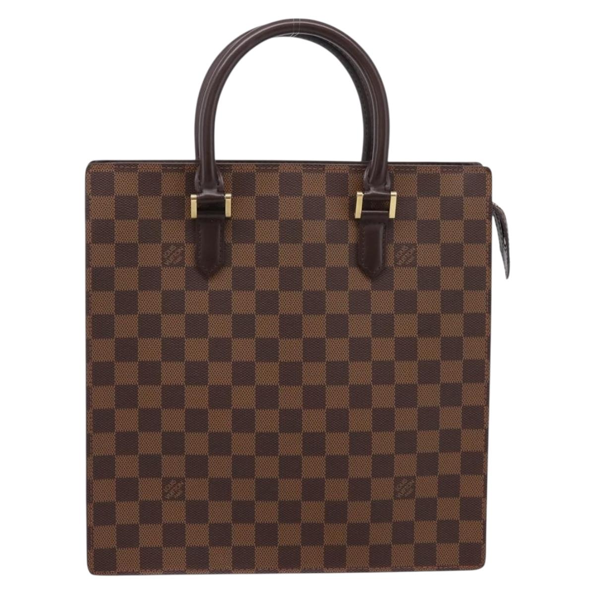 LOUIS VUITTON Damier Ebene Venice PM Hand Bag N51145 LV Auth ka6687V