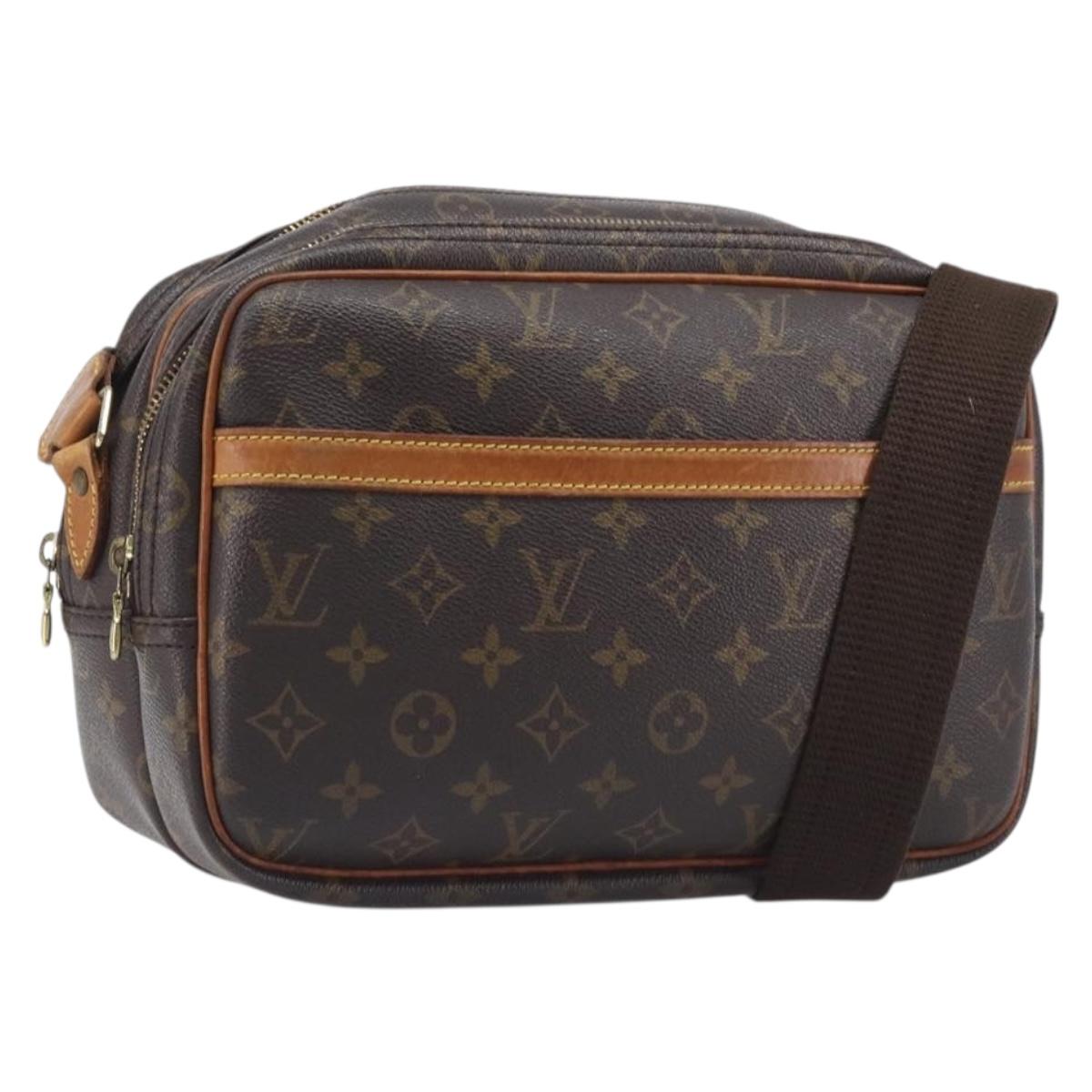 LOUIS VUITTON Monogram Reporter PM Shoulder Bag M45254 LV Auth ka6690