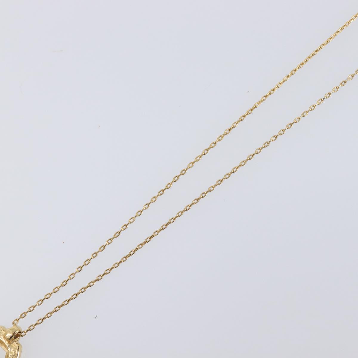 GIVENCHY Necklace Metal 4 Set Gold Tone Silver Auth ka6706