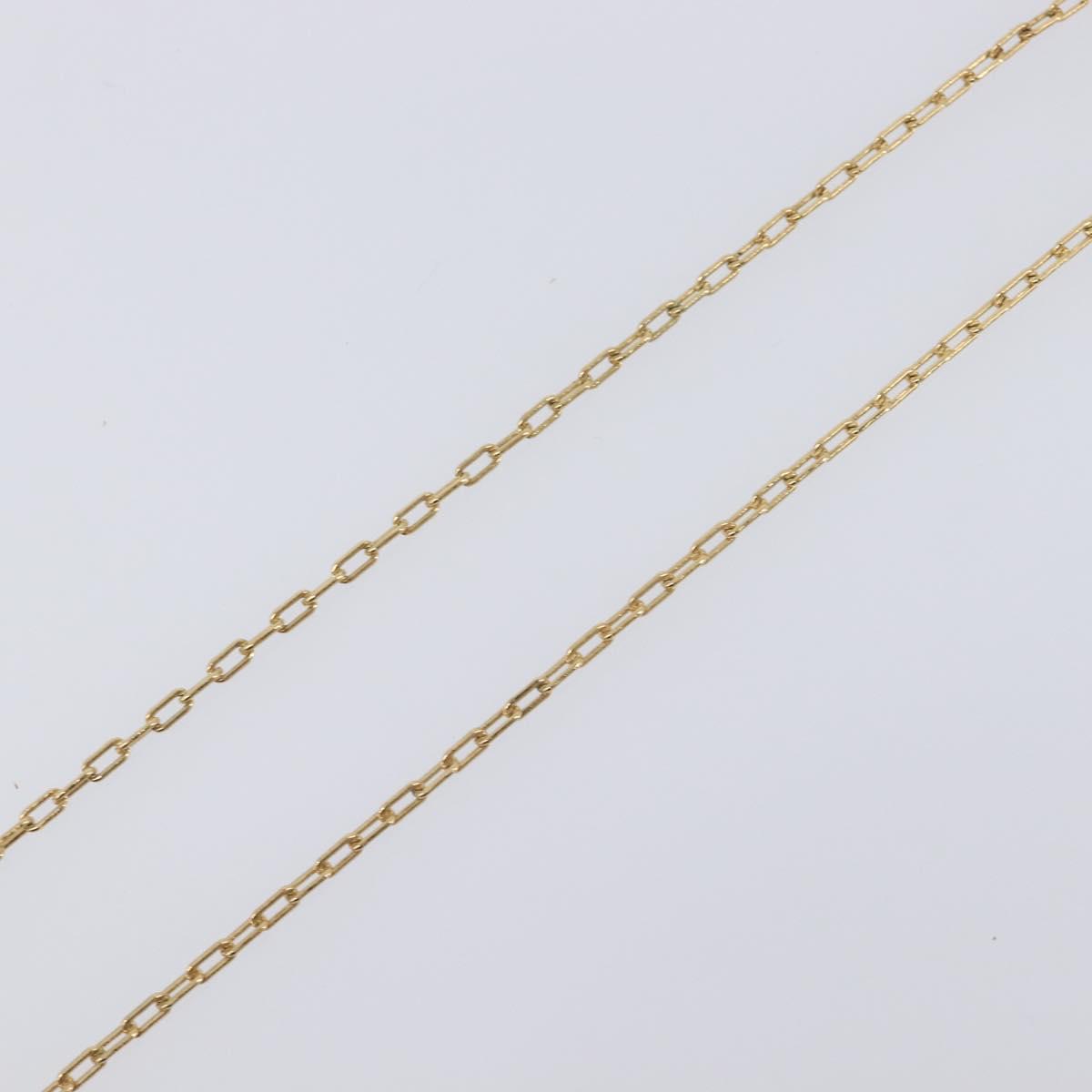 GIVENCHY Necklace Metal 4 Set Gold Tone Silver Auth ka6706