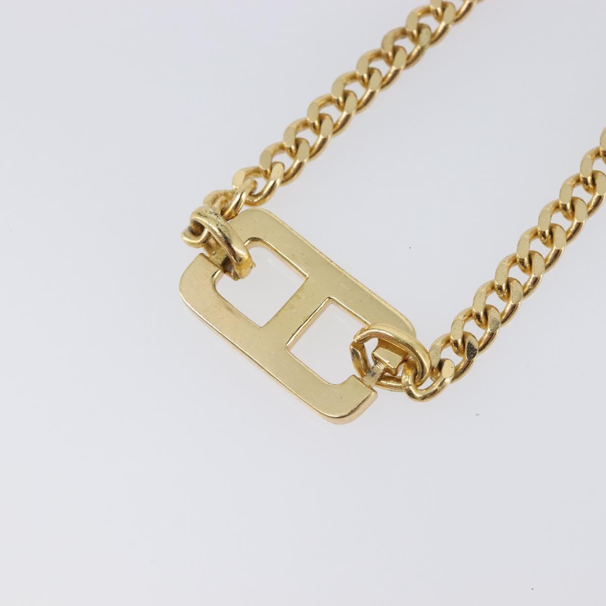 Christian Dior Bracelet Metal Gold Tone Auth ka6707