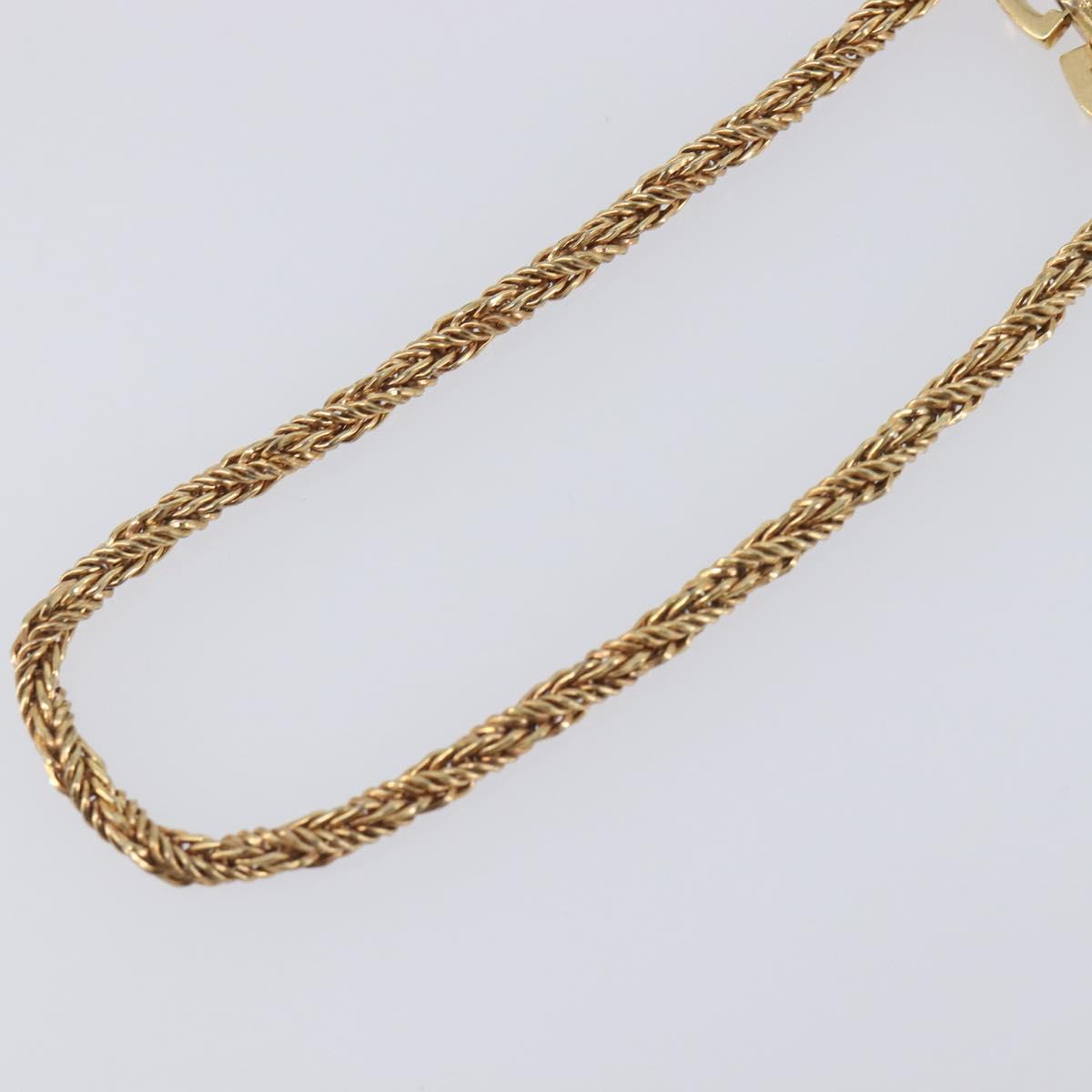 Christian Dior Bracelet Metal Gold Tone Auth ka6709