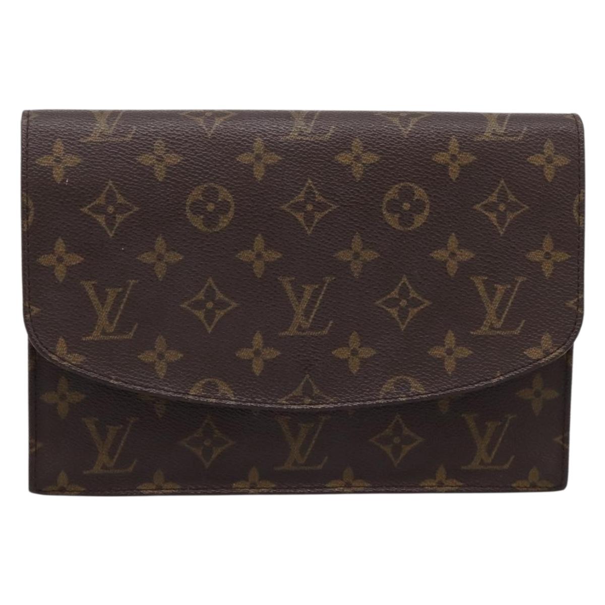 LOUIS VUITTON Monogram Pochette Rabat 23 Clutch Bag M51931 LV Auth ka6717