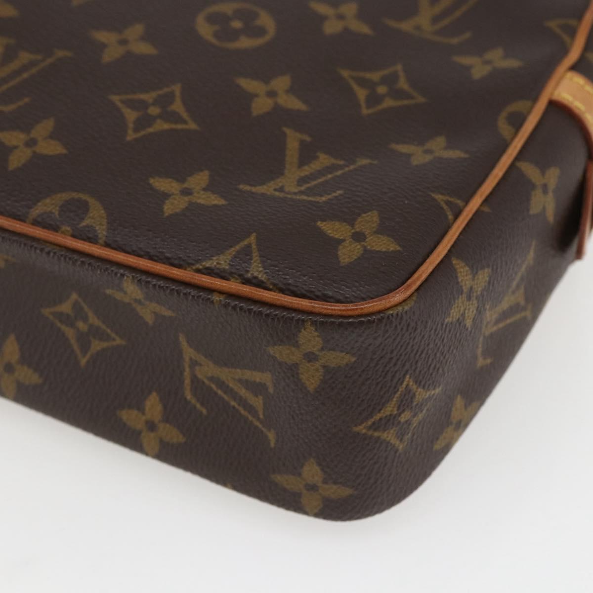 LOUIS VUITTON Monogram Compiegne 23 Clutch Bag M51847 LV Auth ka672
