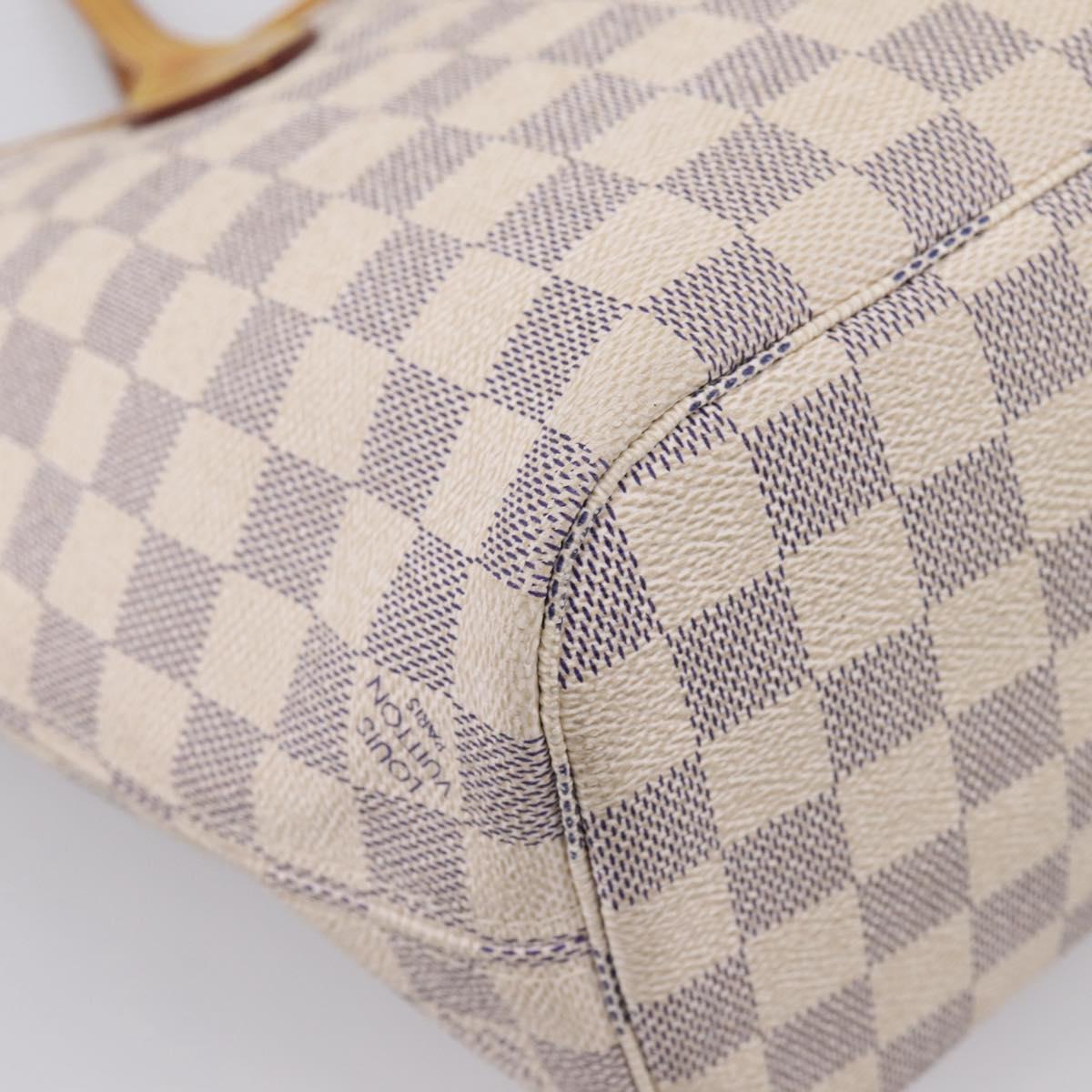 LOUIS VUITTON Damier Azur Neverfull PM Tote Bag N41362 LV Auth ka6728A