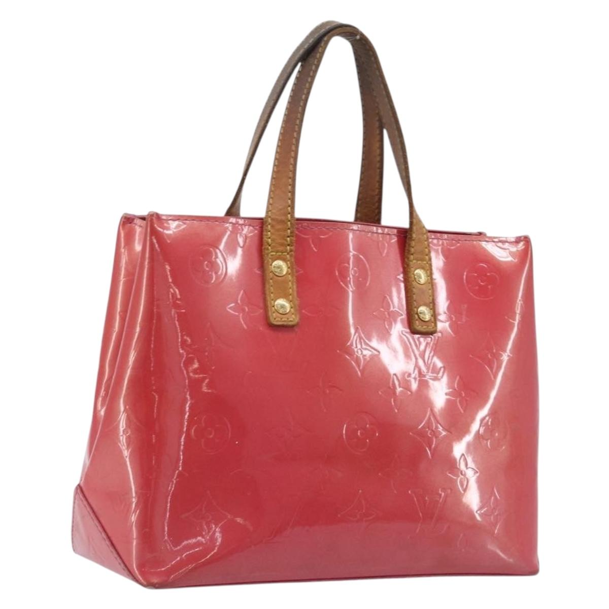 LOUIS VUITTON Monogram Vernis Reade PM Hand Bag Fran Boise M9132F LV Auth ka6729