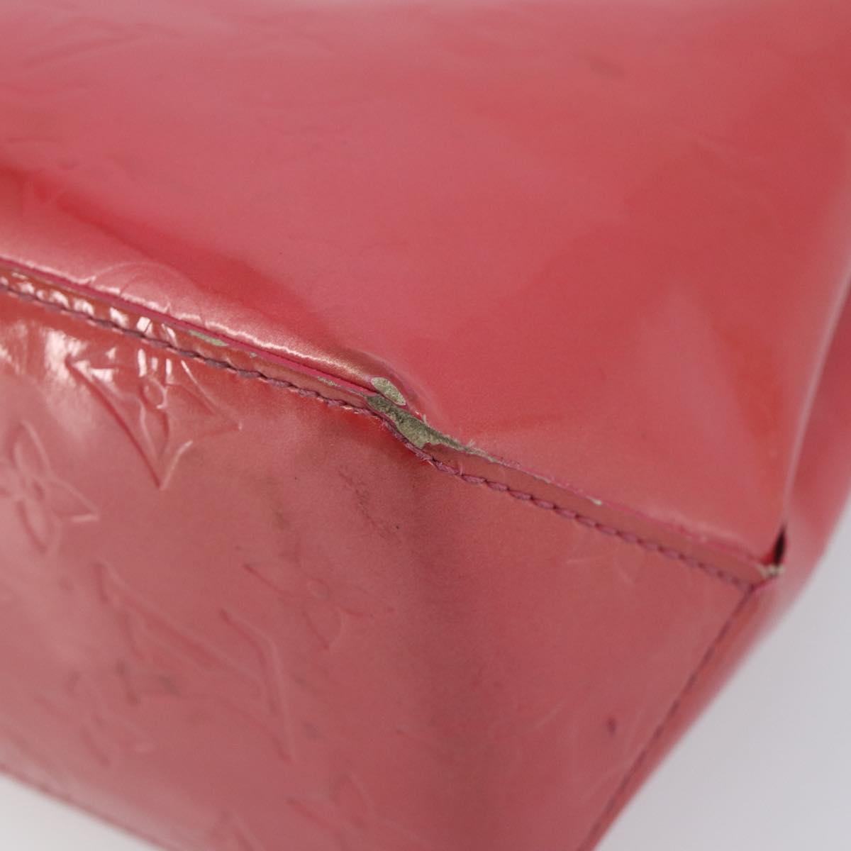 LOUIS VUITTON Monogram Vernis Reade PM Hand Bag Fran Boise M9132F LV Auth ka6729