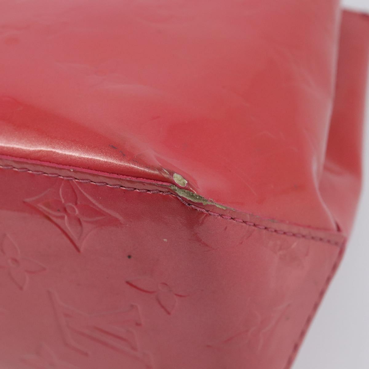 LOUIS VUITTON Monogram Vernis Reade PM Hand Bag Fran Boise M9132F LV Auth ka6729