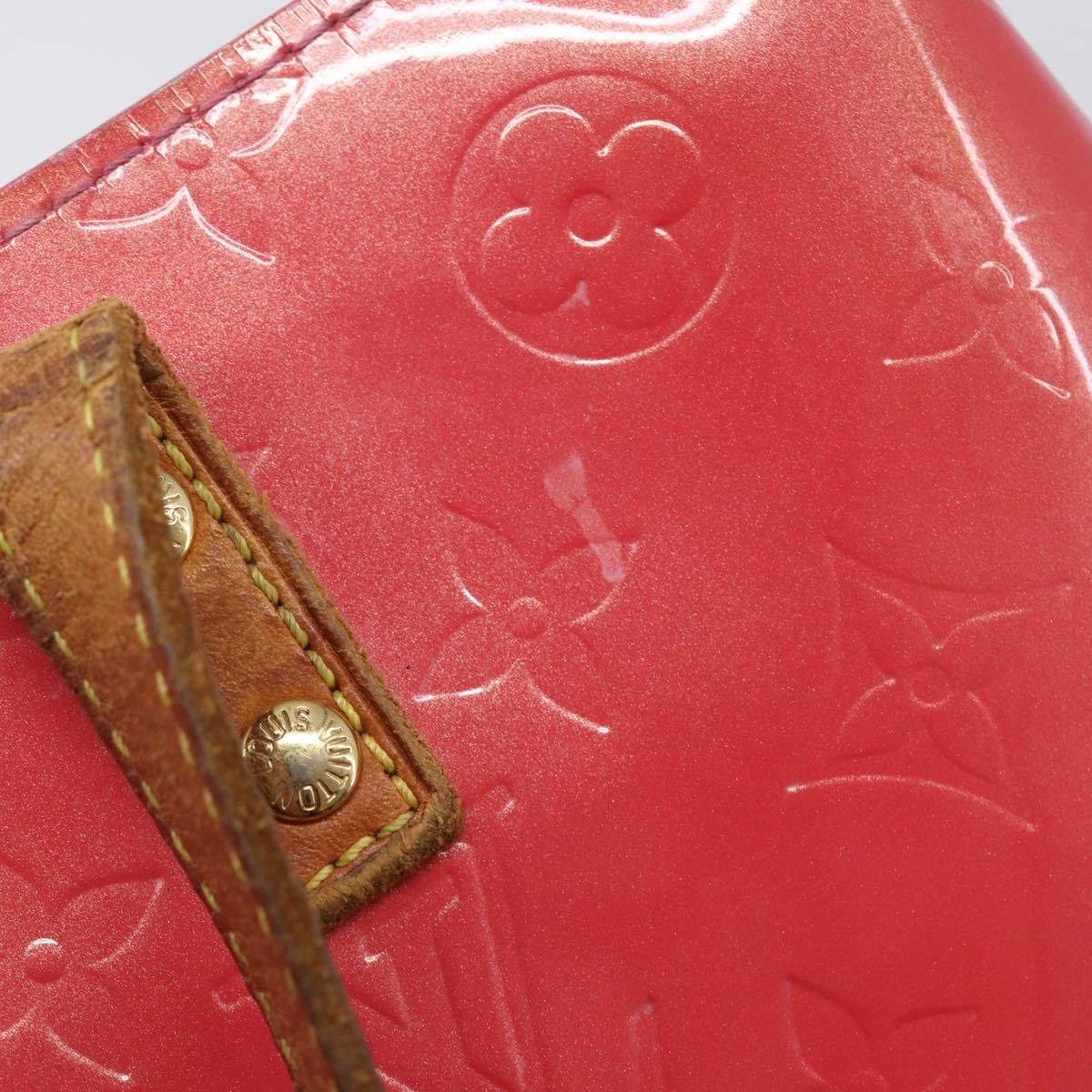 LOUIS VUITTON Monogram Vernis Reade PM Hand Bag Fran Boise M9132F LV Auth ka6729