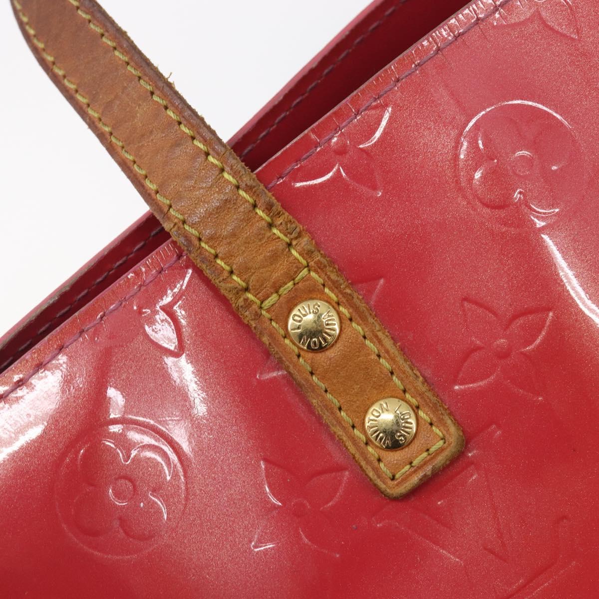 LOUIS VUITTON Monogram Vernis Reade PM Hand Bag Fran Boise M9132F LV Auth ka6729