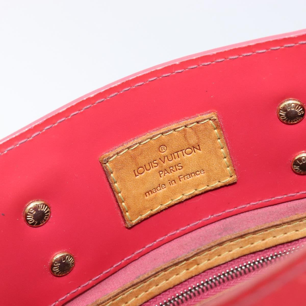 LOUIS VUITTON Monogram Vernis Reade PM Hand Bag Fran Boise M9132F LV Auth ka6729