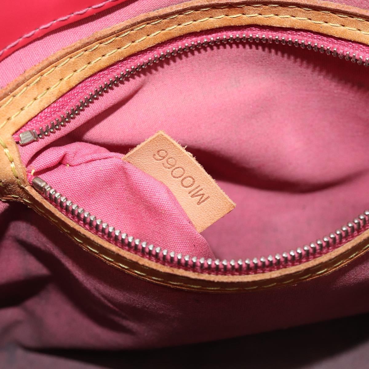 LOUIS VUITTON Monogram Vernis Reade PM Hand Bag Fran Boise M9132F LV Auth ka6729