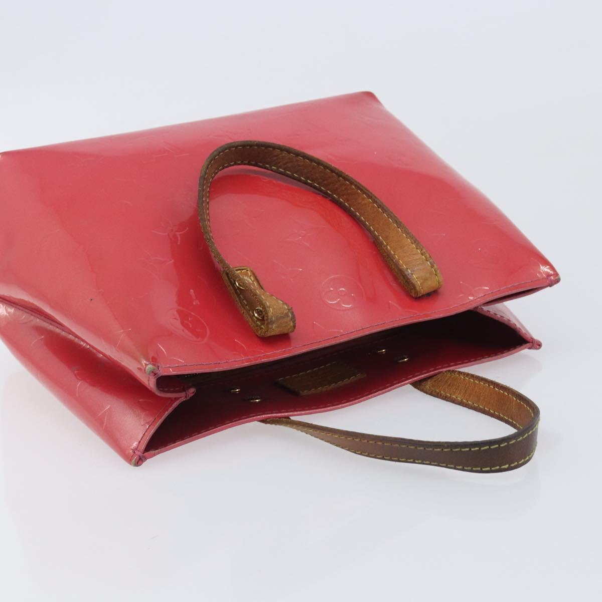 LOUIS VUITTON Monogram Vernis Reade PM Hand Bag Fran Boise M9132F LV Auth ka6729