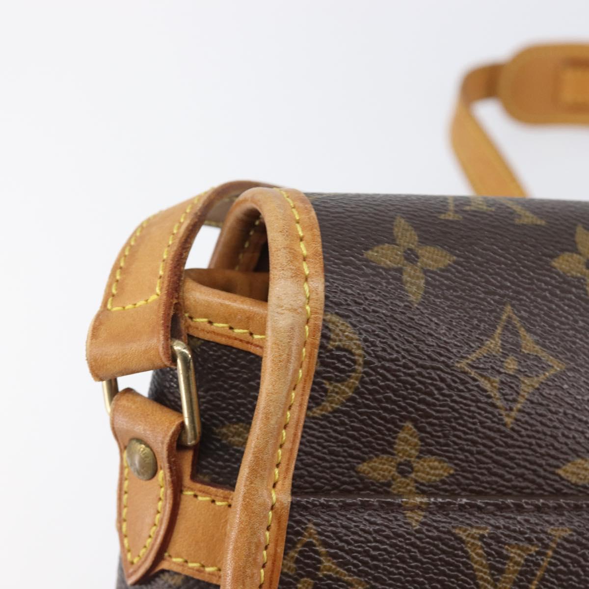 LOUIS VUITTON Monogram Sologne Shoulder Bag M42250 LV Auth ka6745A