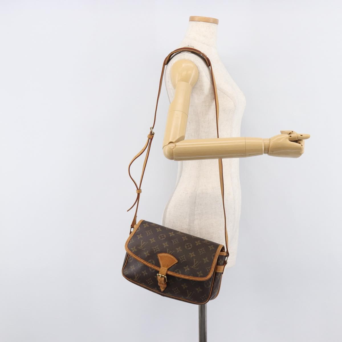 LOUIS VUITTON Monogram Sologne Shoulder Bag M42250 LV Auth ka6745A