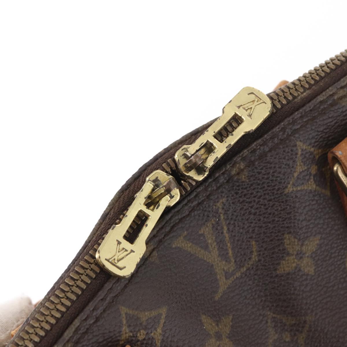 LOUIS VUITTON Monogram Alma Hand Bag M51130 LV Auth ka676
