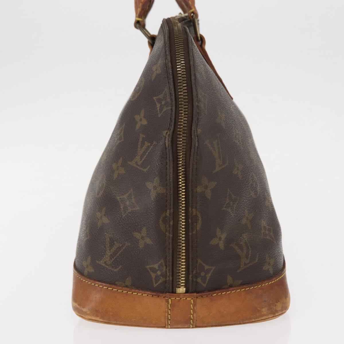 LOUIS VUITTON Monogram Alma Hand Bag M51130 LV Auth ka676
