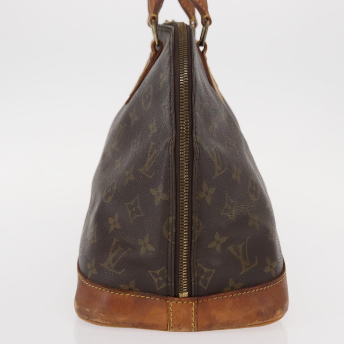 LOUIS VUITTON Monogram Alma Hand Bag M51130 LV Auth ka676
