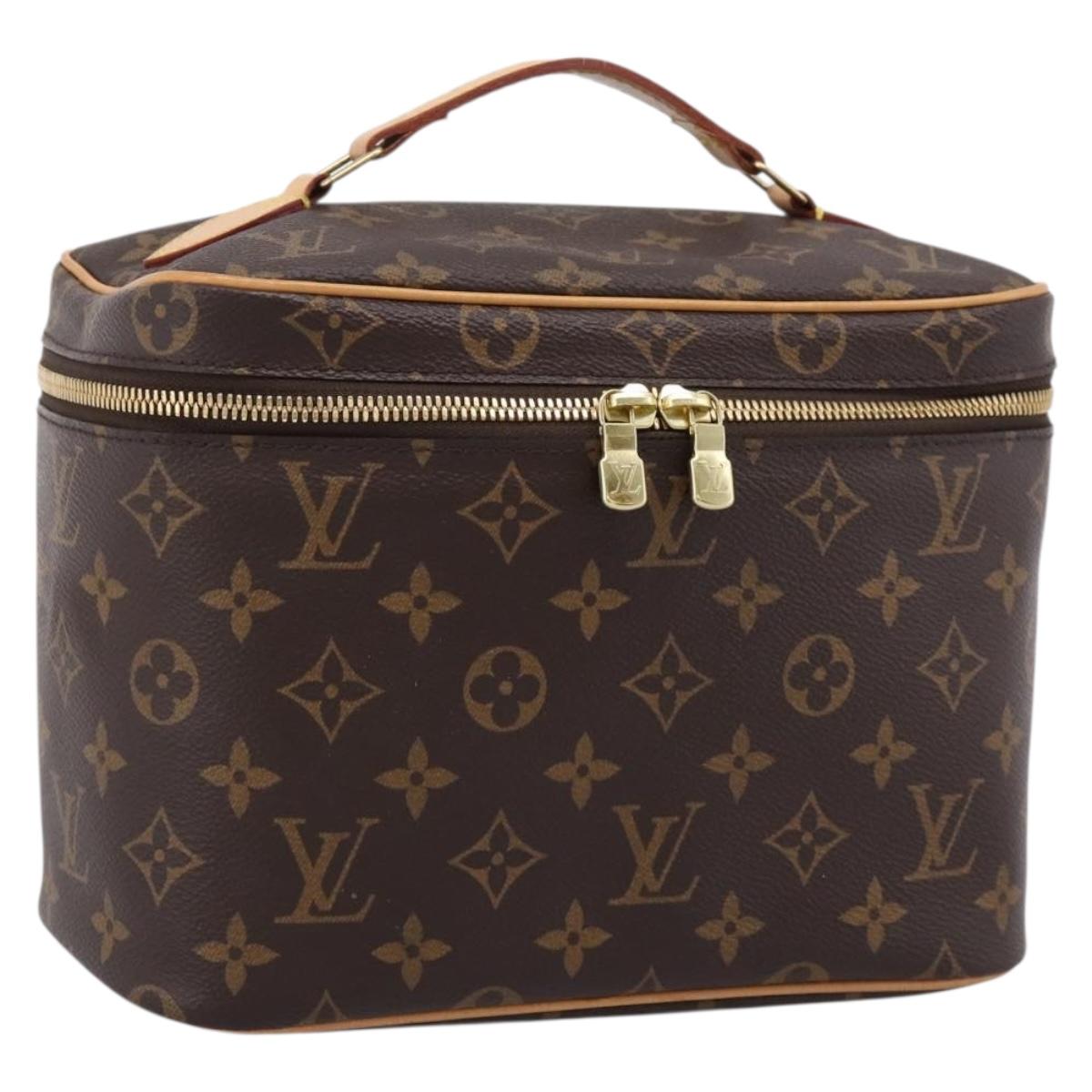 LOUIS VUITTON Monogram Nice BB Hand Bag M42265 LV Auth ka6769V