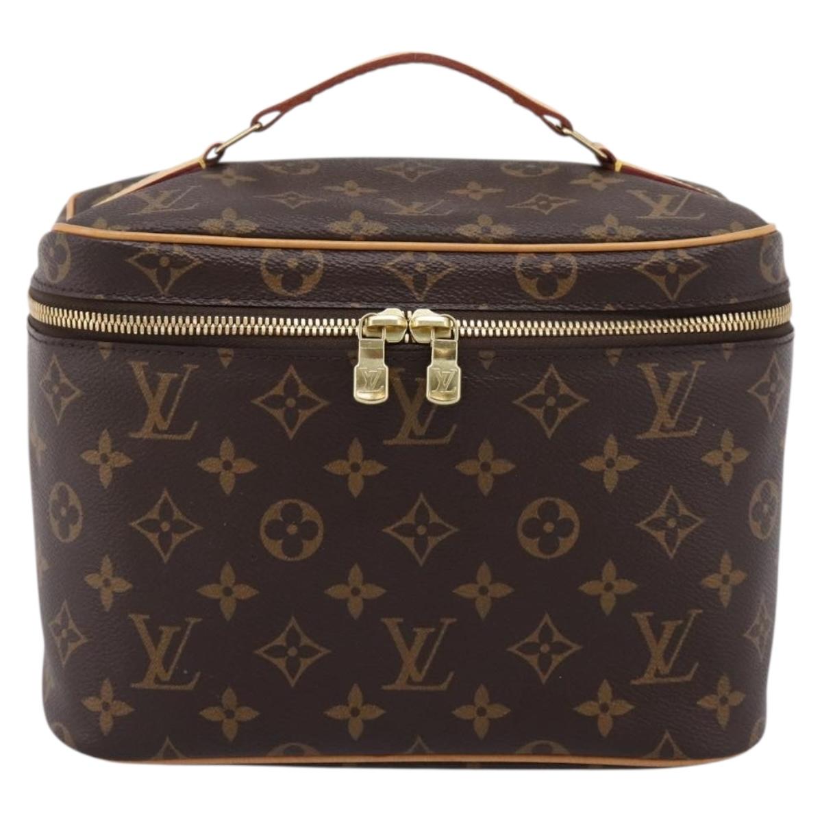 LOUIS VUITTON Monogram Nice BB Hand Bag M42265 LV Auth ka6769V