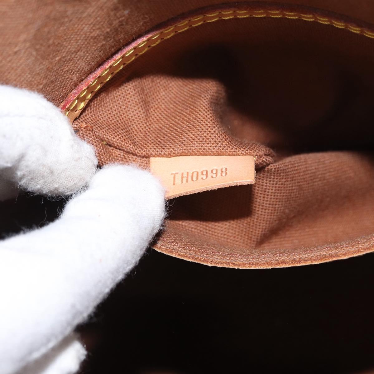 LOUIS VUITTON Monogram Alma Hand Bag M51130 LV Auth ka677