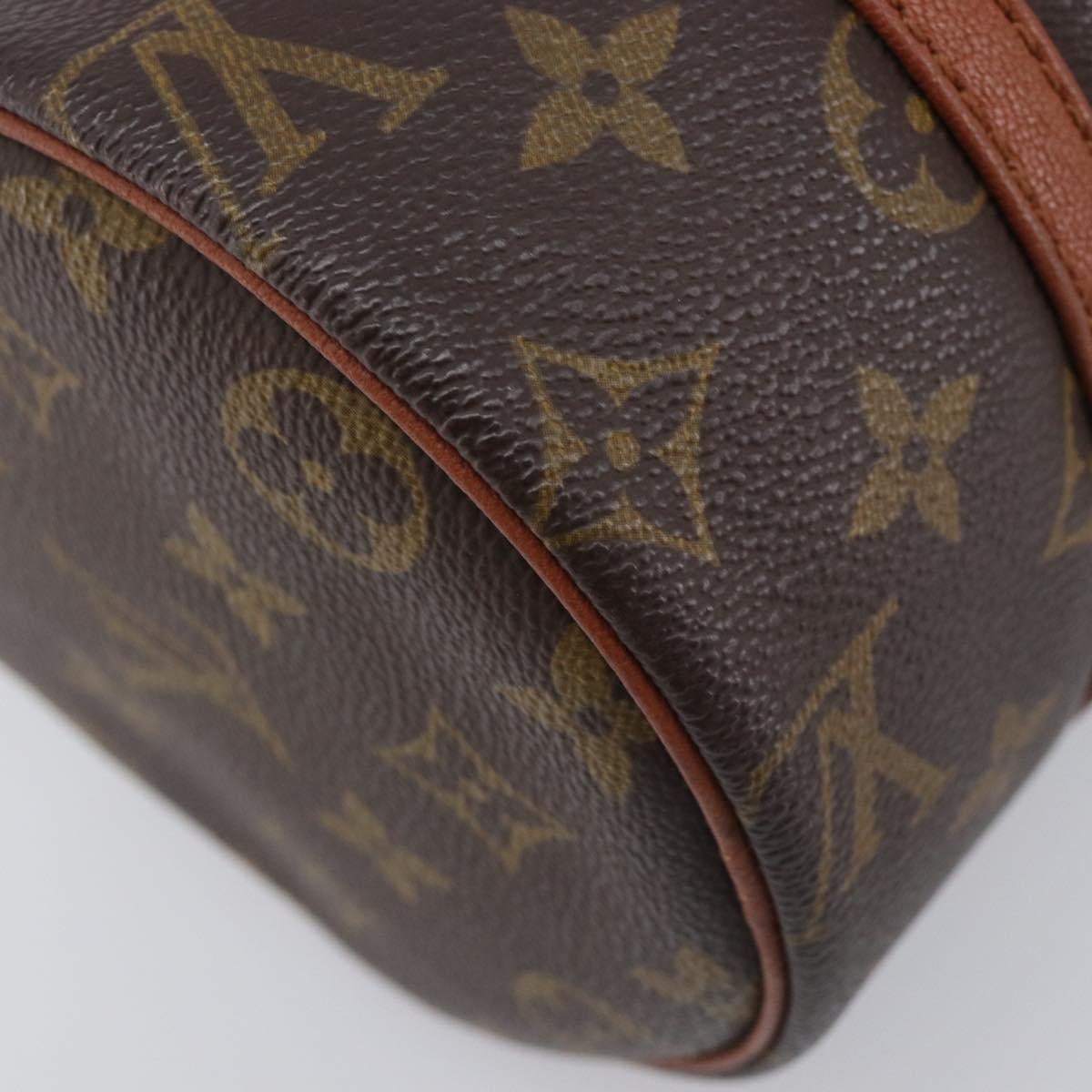 LOUIS VUITTON Monogram Papillon 26 Hand Bag Vintage M51366 LV Auth ka6770A