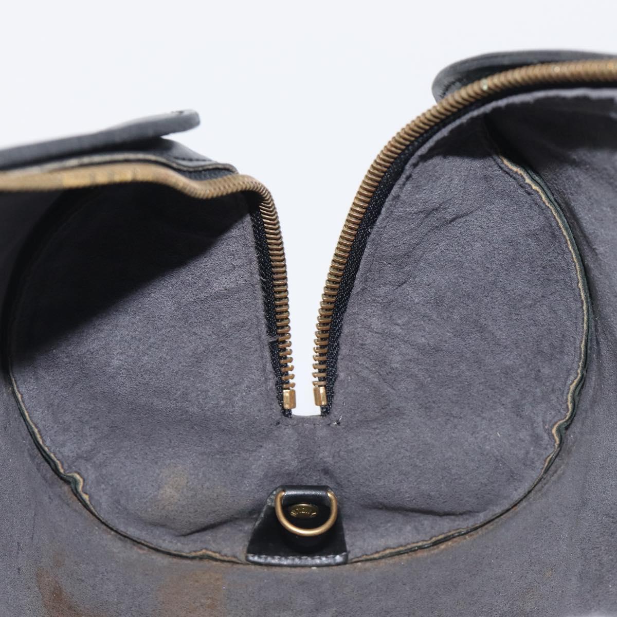 LOUIS VUITTON Epi Soufflot Hand Bag Black M52222 LV Auth ka6771