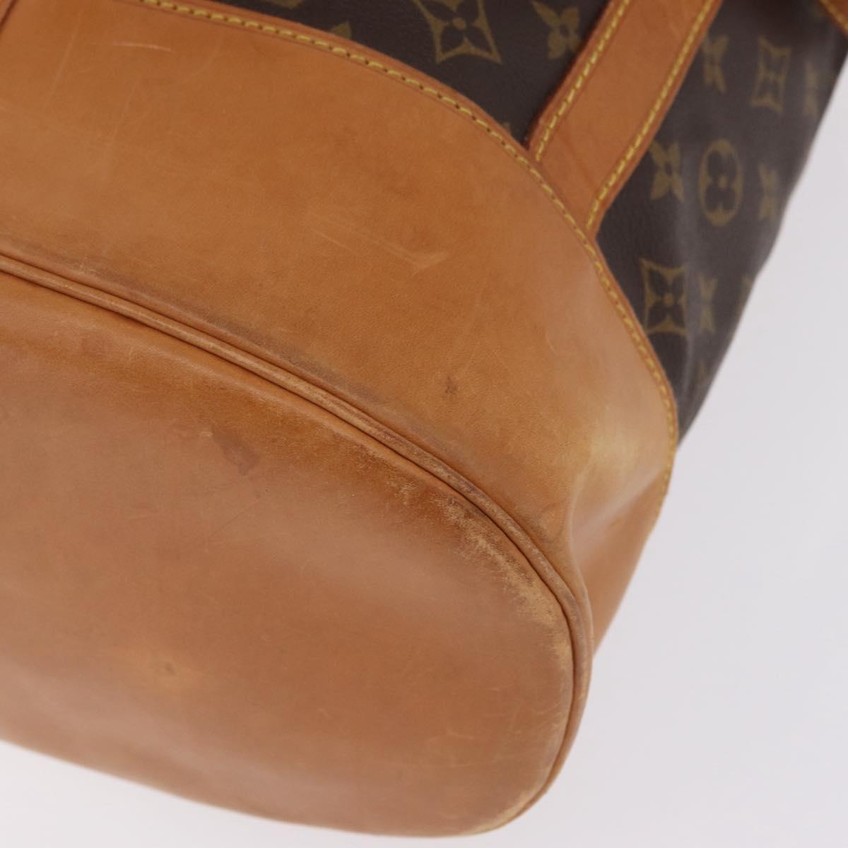 LOUIS VUITTON Monogram Randonnee GM Shoulder Bag M42244 LV Auth ka6782