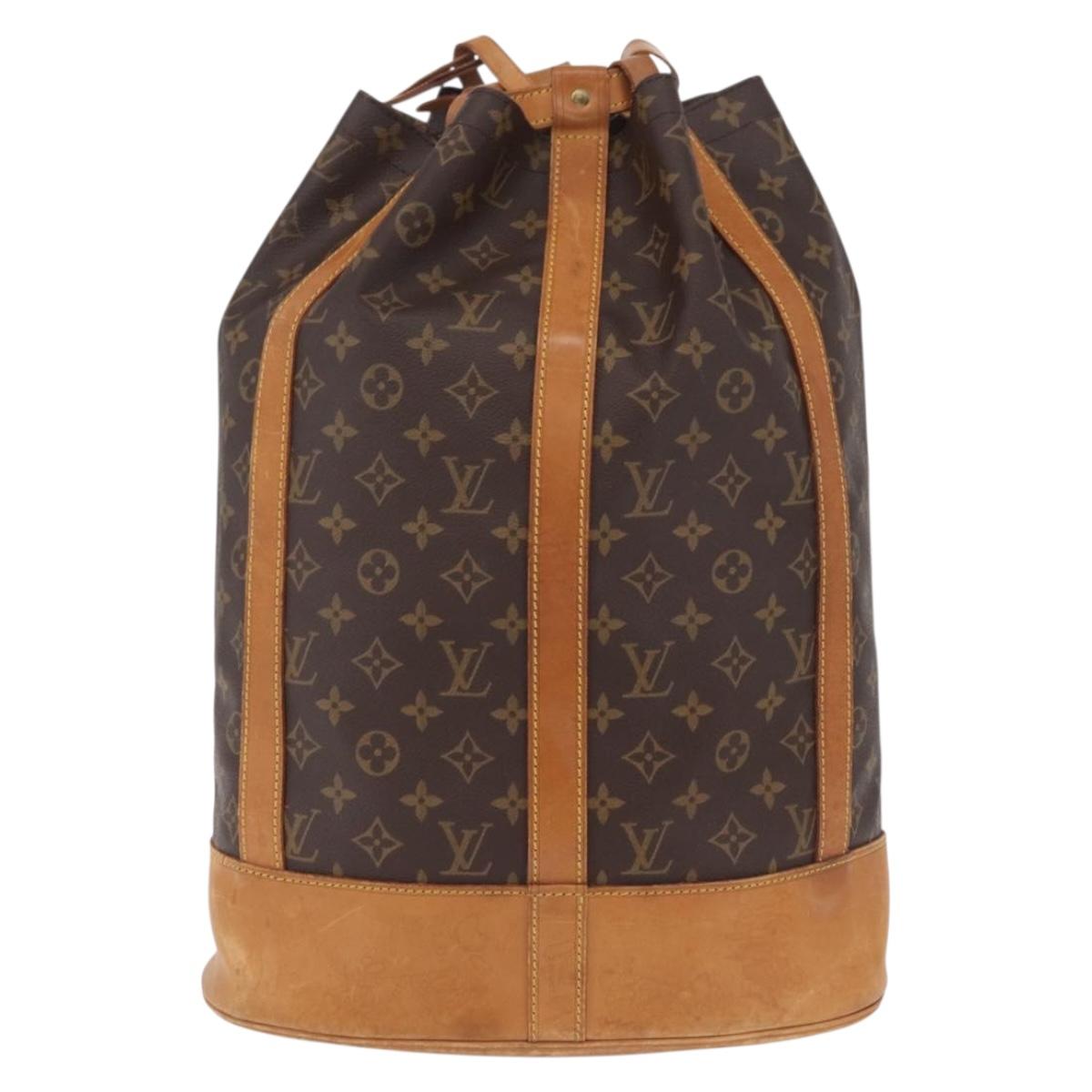 LOUIS VUITTON Monogram Randonnee GM Shoulder Bag M42244 LV Auth ka6782