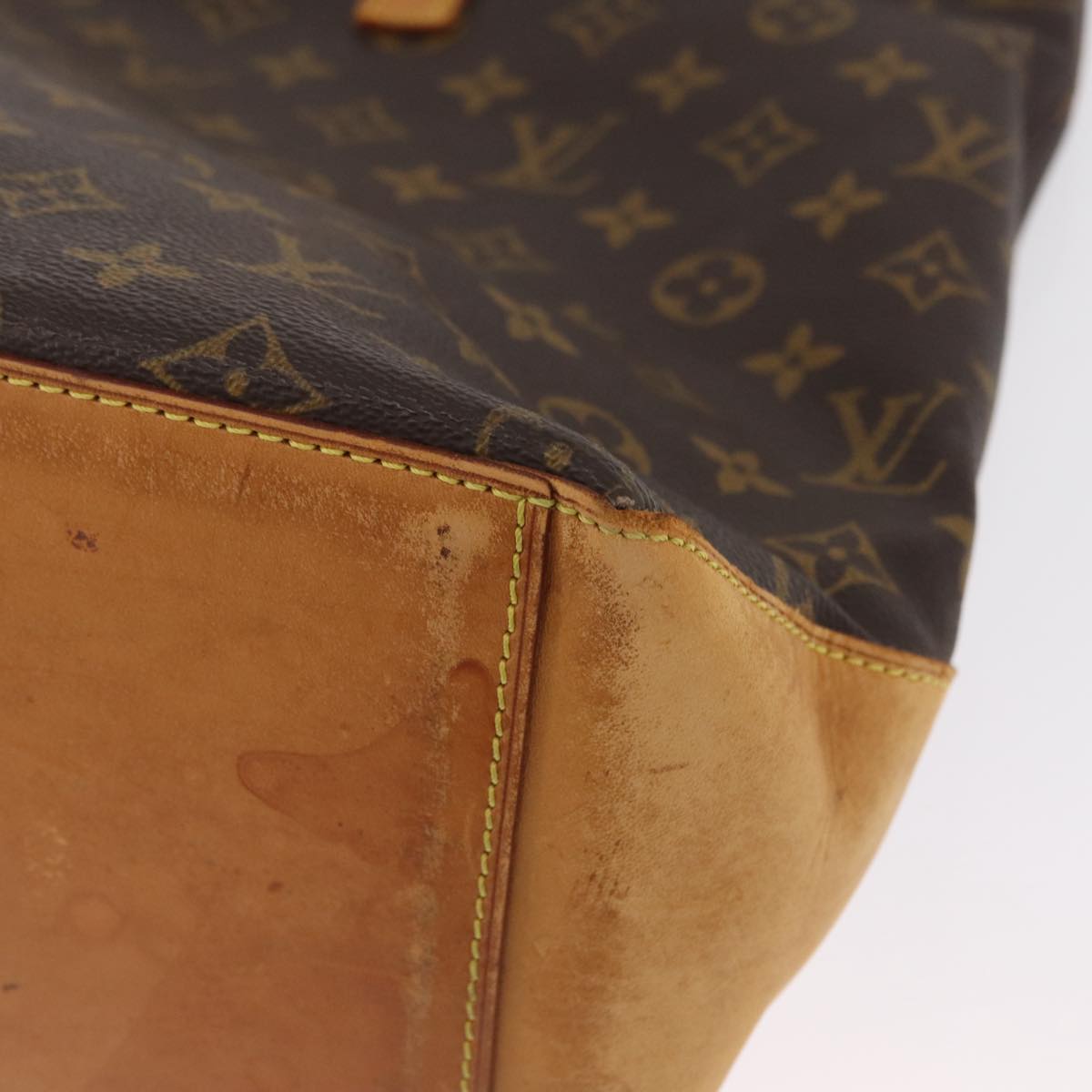 LOUIS VUITTON Monogram Cabas Mezzo Tote Bag M51151 LV Auth ka6783