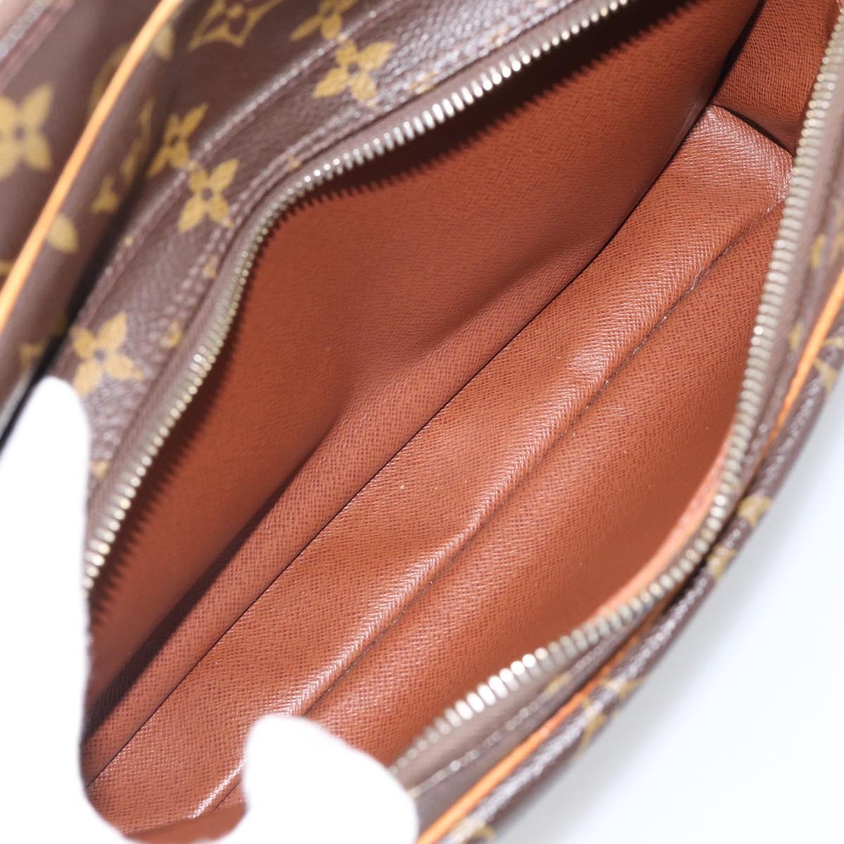 LOUIS VUITTON Monogram Nile Shoulder Bag M45244 LV Auth ka6786A