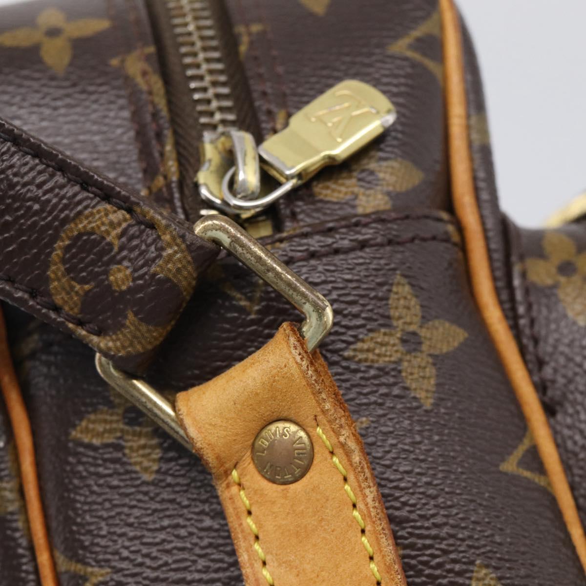 LOUIS VUITTON Monogram Nile Shoulder Bag M45244 LV Auth ka6786A