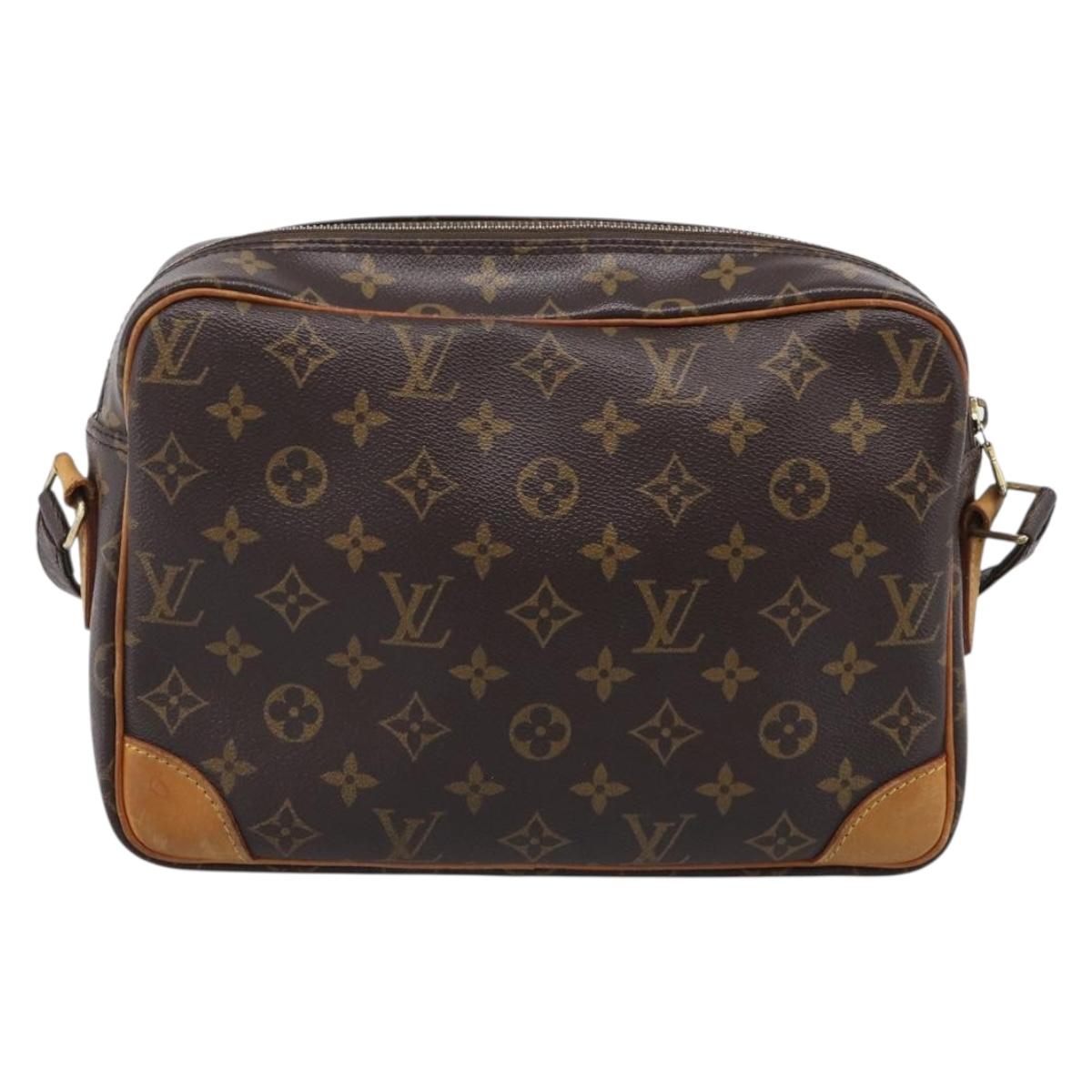 LOUIS VUITTON Monogram Nile Shoulder Bag M45244 LV Auth ka6786A