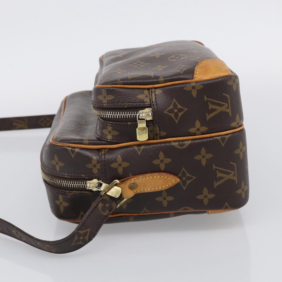 LOUIS VUITTON Monogram Nile Shoulder Bag M45244 LV Auth ka6786A