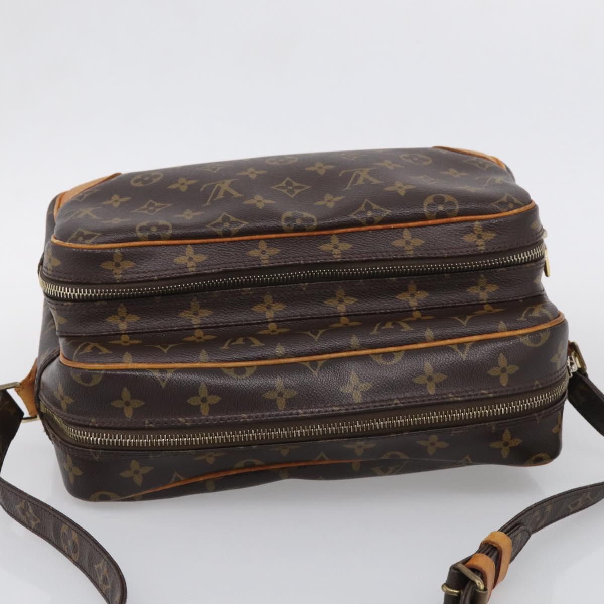 LOUIS VUITTON Monogram Nile Shoulder Bag M45244 LV Auth ka6786A