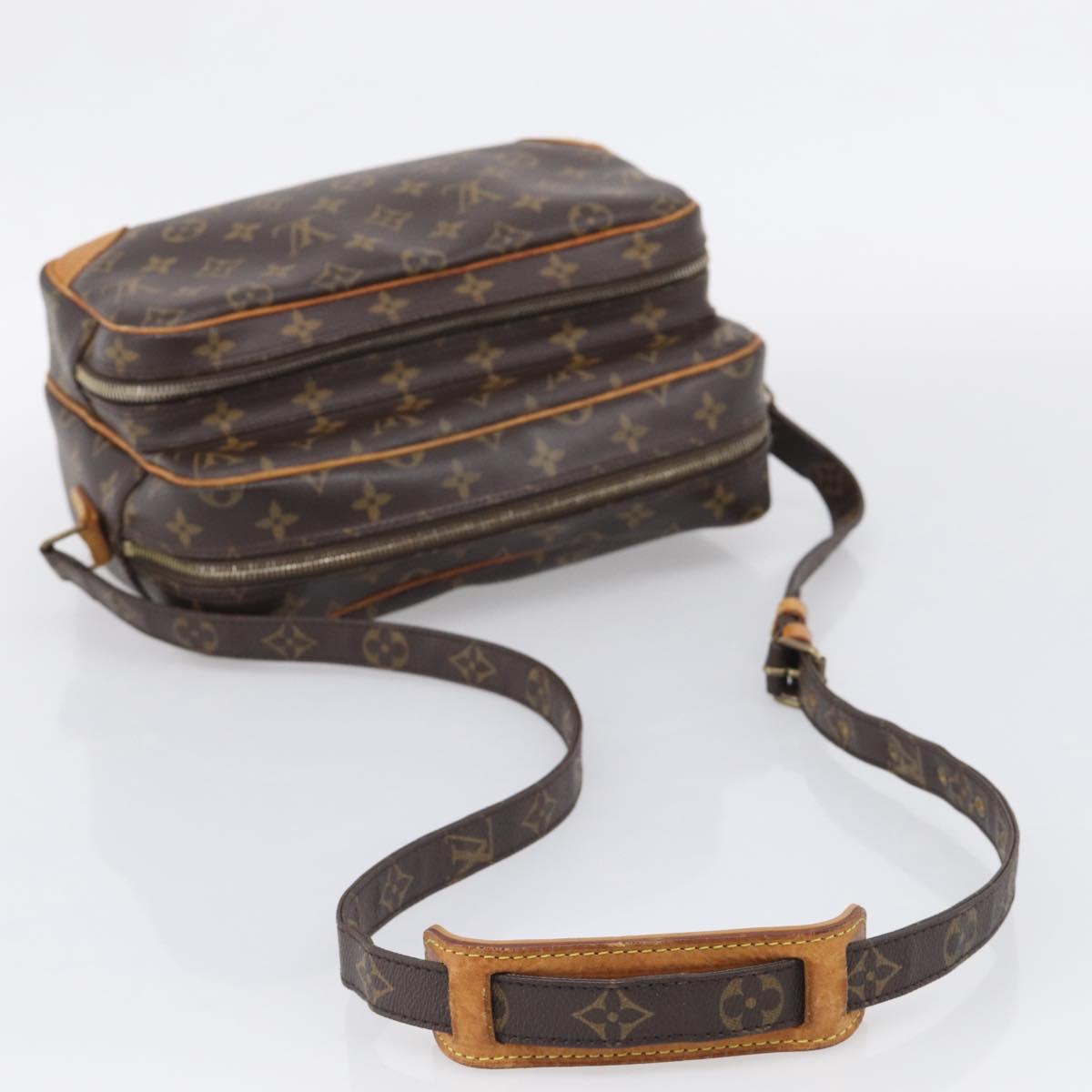 LOUIS VUITTON Monogram Nile Shoulder Bag M45244 LV Auth ka6786A