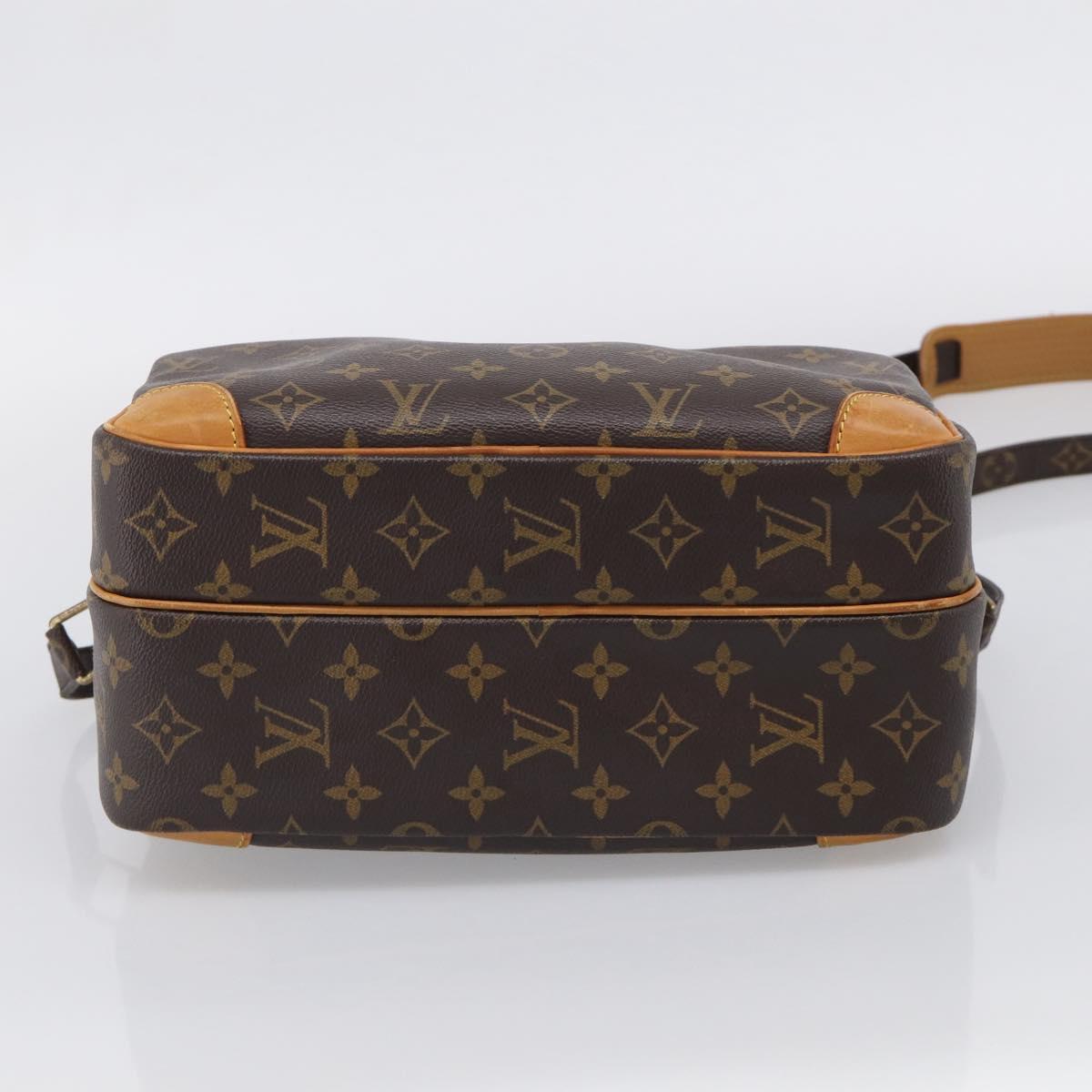 LOUIS VUITTON Monogram Nile Shoulder Bag M45244 LV Auth ka6786A